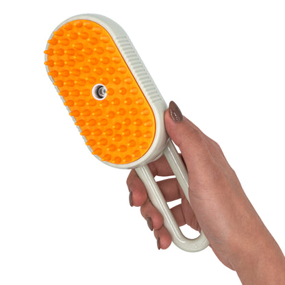 Cepillo y Masajeador de Vapor Perros y Gatos