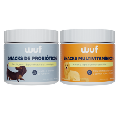 Snackfest: Probióticos y multivitamínicos WUF