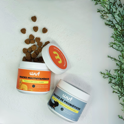 Snacks Probióticos para perros WUF