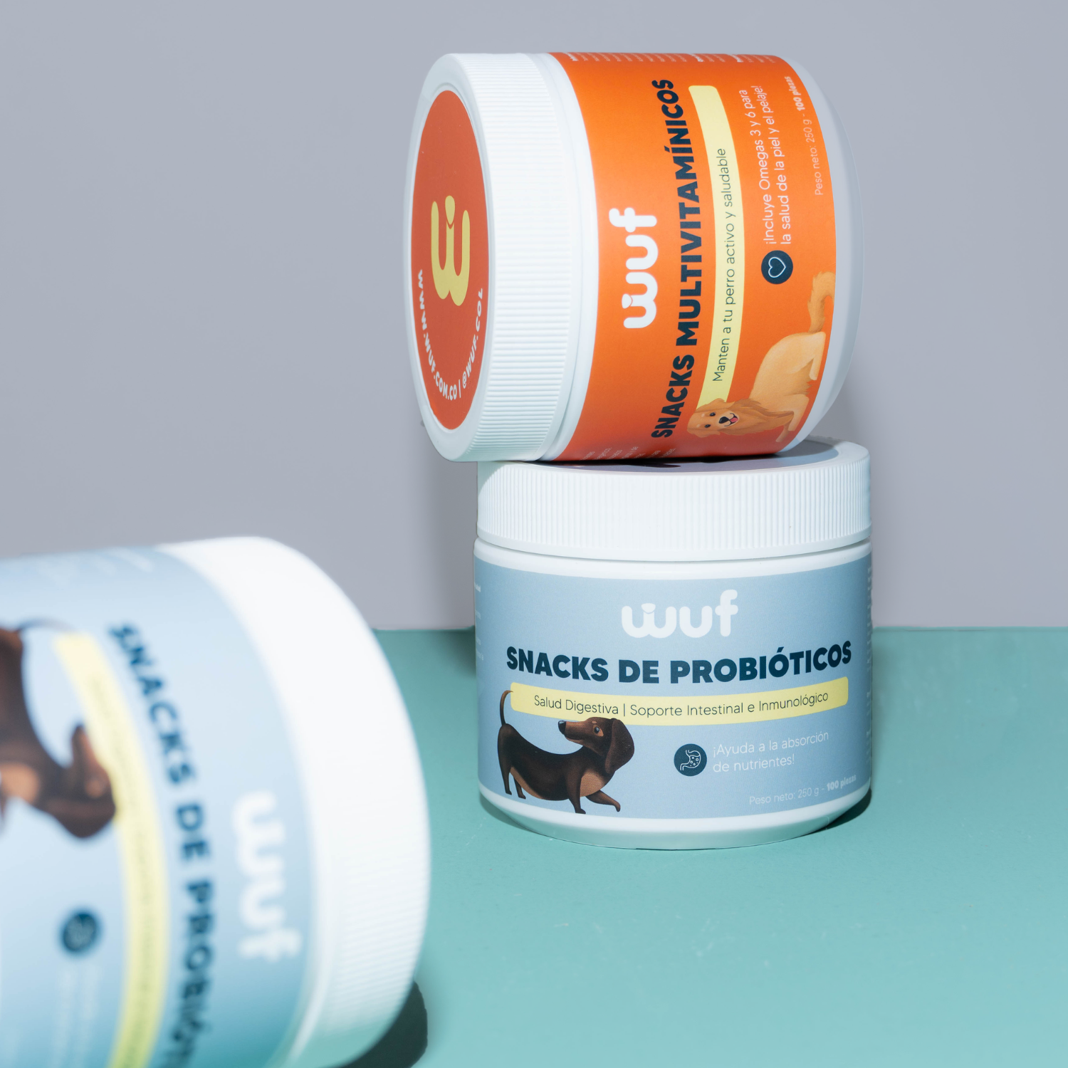 Snackfest: Probióticos y multivitamínicos WUF