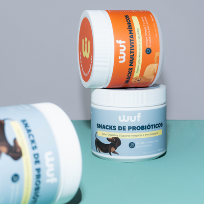 Snacks Probióticos para perros WUF