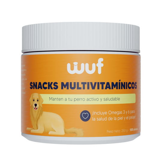 Snacks Multivitamínicos para Perros WUF