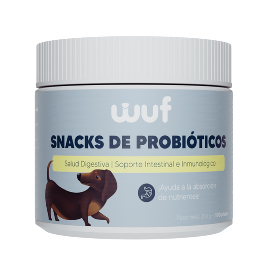 Snacks Probióticos para perros WUF